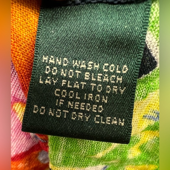 Lauren Ralph Lauren Women's Floral‎ Top - Multicolor, Size: 2X - Picture 4 of 5